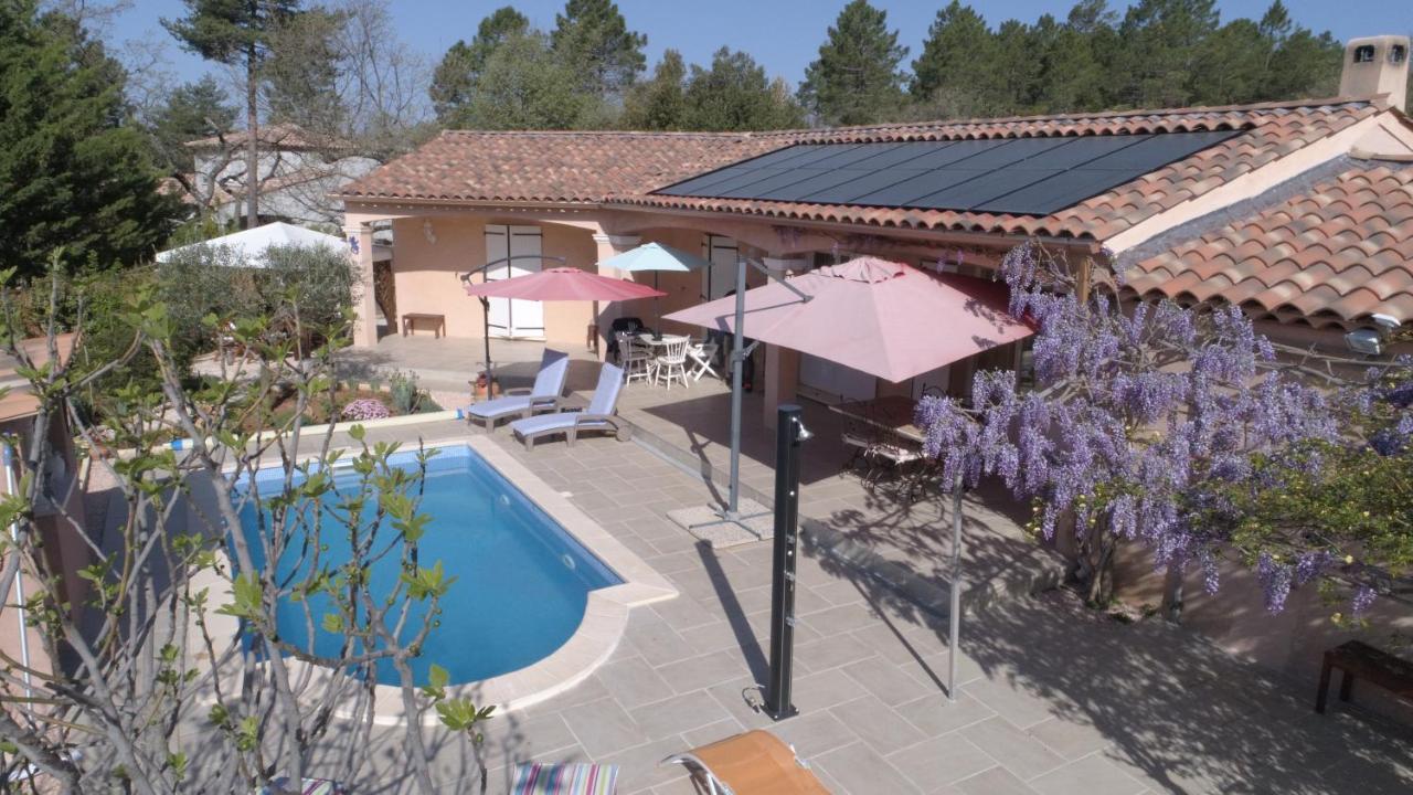 B&B Villa Les Tamaris Régusse Exteriör bild