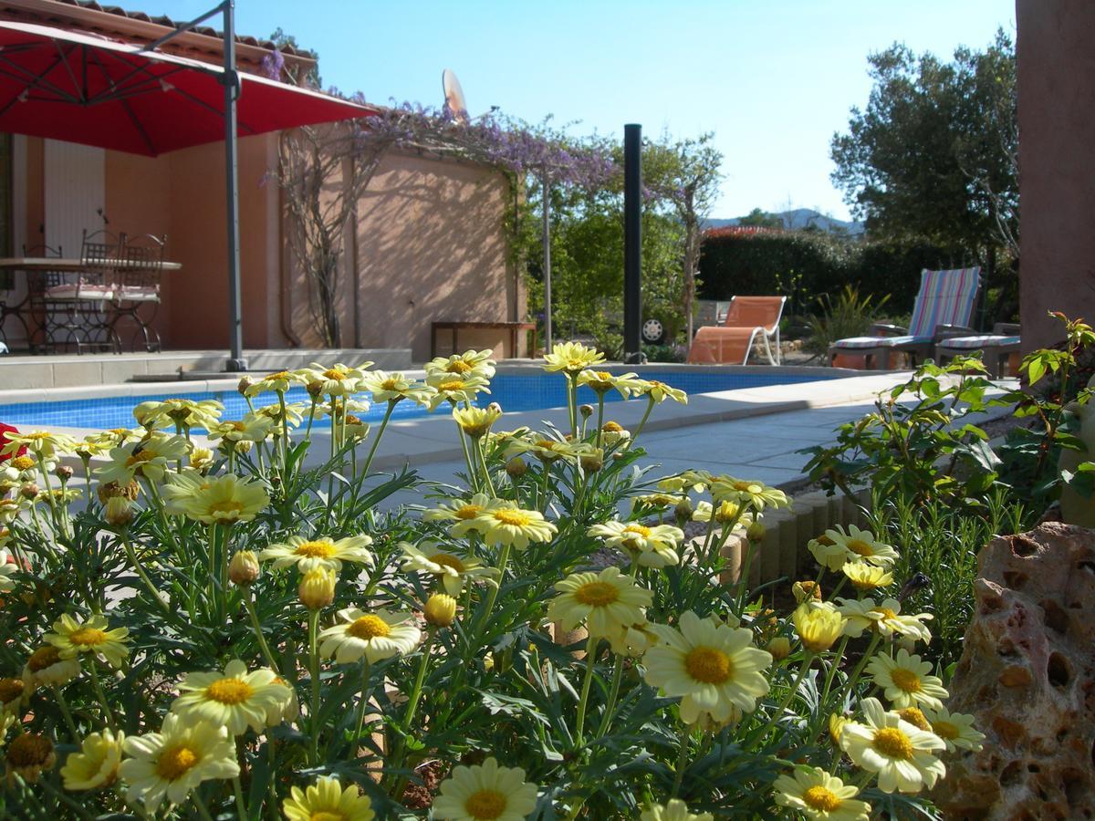 B&B Villa Les Tamaris Régusse Exteriör bild